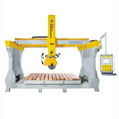 מכונה משולבת 5 צירים CNC אוטומטית לחיתוך אבן